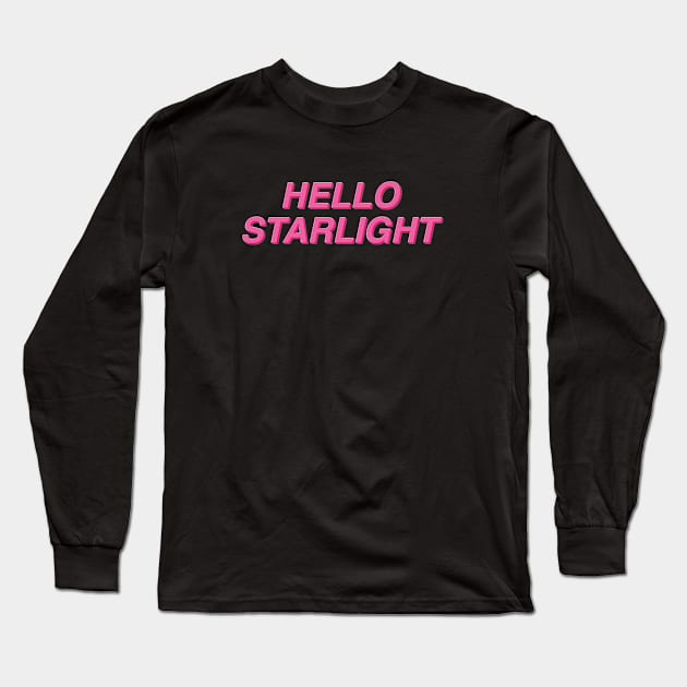 Hello Starlight! Long Sleeve T-Shirt by mareescatharsis